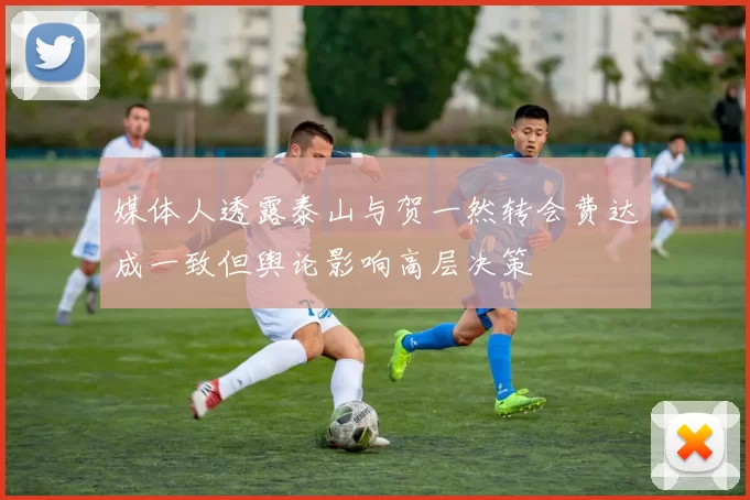 媒体人透露泰山与贺一然转会费达成一致但舆论影响高层决策